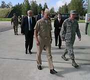 NATO oro policijos misijos pasikeitimas