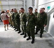NATO oro policijos misijos pasikeitimas
