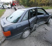 Avarija &Scaron;iaulių Žemaitės Gatvėje