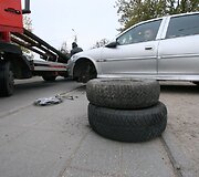 Avarija &Scaron;iaulių Žemaitės Gatvėje