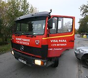 Avarija &Scaron;iaulių Žemaitės Gatvėje