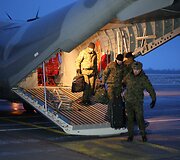 NATO bazėje &Scaron;iauliuose nusileido keturi Lenkijos naikintuvai &bdquo;Mig-29&ldquo; ir per 100 karių