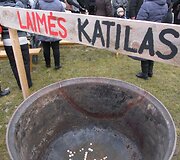 &Scaron;iauliuose prie Žaliūkių malūno sudeginta Morė