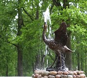 Žagarės dvare &ndash; trofėjų paroda su lapių medžioklės imitacija
