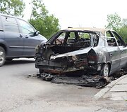 Sudegęs &bdquo;citroenas&ldquo; &Scaron;iauliuose