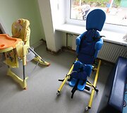 Italijos kariai &Scaron;iaulių kūdikių namams atvežė dovanų ir pagamino picos