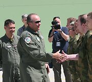 Į &Scaron;iaulius atskridęs NATO pajėgų Europoje vadas Phillipas Breedlove&rsquo;as atvežė saugumo garantijas