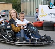 Artėjant mokslo metų pradžiai &bdquo;Racing Ladies&ldquo; pildė vaikų svajones