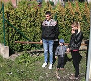 Jauna &scaron;eima po gaisro nenuleidžia rankų &ndash; nori atkurti savo namus