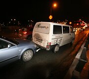 &Scaron;iauliuose susidūrė penki automobiliai