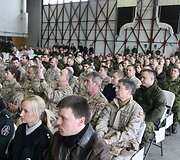 Lietuvos KOP ir NATO kariai Lietuvos nepriklausomybę paminėjo muzikaliai