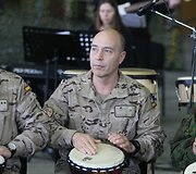 Lietuvos KOP ir NATO kariai Lietuvos nepriklausomybę paminėjo muzikaliai