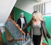 Dviejų nuostabių krep&scaron;ininkių fotosesijos užkulisiai
