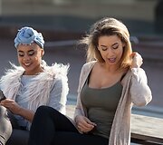 Deja Mattox ir Fantasia Gilliard - fotosesija apie kasdienybę &Scaron;iauliuose