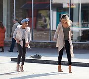 Deja Mattox ir Fantasia Gilliard - fotosesija apie kasdienybę &Scaron;iauliuose
