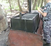  Girkalnio seniūnijoje pareigūnai rado naminės degtinės gamybos vietą