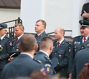 Tel&scaron;iai palydi žuvusį pareigūną Liudą &Scaron;imkų į paskutinę kelionę