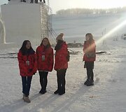 Kinijoje Lietuvos menininkų kompanija nustebino pasaulį savo sniego skulptūra
