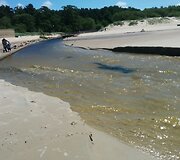 Palanga valo lietaus kanalizaciją &ndash; ruo&scaron;iasi liūčiai
