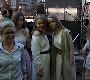 &Scaron;iauliuose &bdquo;Saulės žiedo&ldquo; festivalis vainikuotas ode tautiniam kostiumui