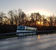 Netoli Kur&scaron;ėnų susidūrė autobusas ir mikroautobusas