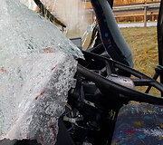 Netoli Kur&scaron;ėnų susidūrė autobusas ir mikroautobusas