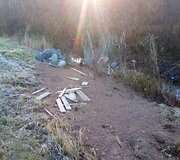 Automobiliai slydo nuo kelio