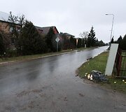 Pavojingos gatvės be &scaron;aligatvių