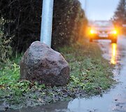 Pavojingos gatvės be &scaron;aligatvių