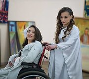 Vidmantės ir Gintarės Raustyčių fotosesija projektui &bdquo;Ypatingas grožis&ldquo;