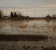 Po &scaron;ventinio lietaus žvyrkeliai virto kemsynais