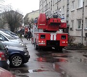 Tauragėje ugniagesiai penktame auk&scaron;te gelbėjo insulto i&scaron;tiktą moterį