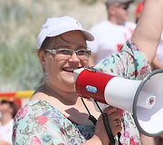 Socialdemokratų sąskrydis &Scaron;ventojoje su rožėmis ir &scaron;ūkiais