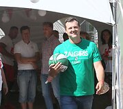 Socialdemokratų sąskrydis &Scaron;ventojoje su rožėmis ir &scaron;ūkiais