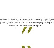 Lietuvių psichologinės būsenos tyrimas