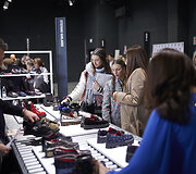 &bdquo;Pitti Super&ldquo; parodos akimirka.