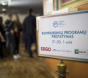 Konkursinių programų pristatymas 