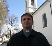 Marijampolės &scaron;v. Arkangelo Mykolo parapijos klebonas Andrius &Scaron;idlauskas