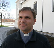 Marijampolės &scaron;v. Arkangelo Mykolo parapijos klebonas Andrius &Scaron;idlauskas
