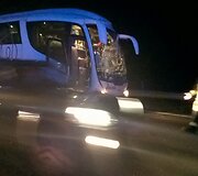 Magistralėje Kaunas &ndash; Klaipėda susidūrė autobusas ir &bdquo;Opel Vectra&ldquo;