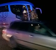Magistralėje Kaunas &ndash; Klaipėda susidūrė autobusas ir &bdquo;Opel Vectra&ldquo;