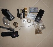 Policija i&scaron; vagies konfiskavo daug vogtų daiktų