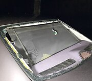 &Scaron;alia Pagėgių į medį trenkėsi BMW