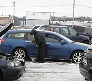 Kauno automobilių turgus sausį