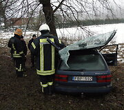 Kauno rajone į medį rėžėsi &bdquo;VW Passat&ldquo;