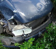 &bdquo;VW Golf&ldquo; ir &bdquo;Ford Mondeo&ldquo; avarija Varėnos rajone