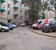 Ugniagesiai Pamėnkalnio gatvėje