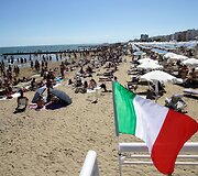 Italijos paplūdimiai atslūgus koronaviruso epidemijai