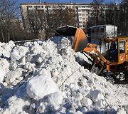 Maskvą nuklojo didžiulis sniego sluoksnis