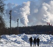 Maskvą nuklojo didžiulis sniego sluoksnis